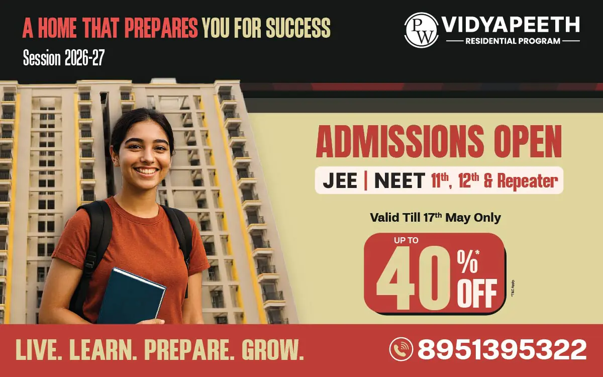 Vidyapeeth Residential Program Dropper NEET