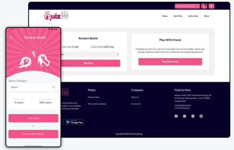 Elite Quiz - Trivia Quiz | Quiz Game - Web Version