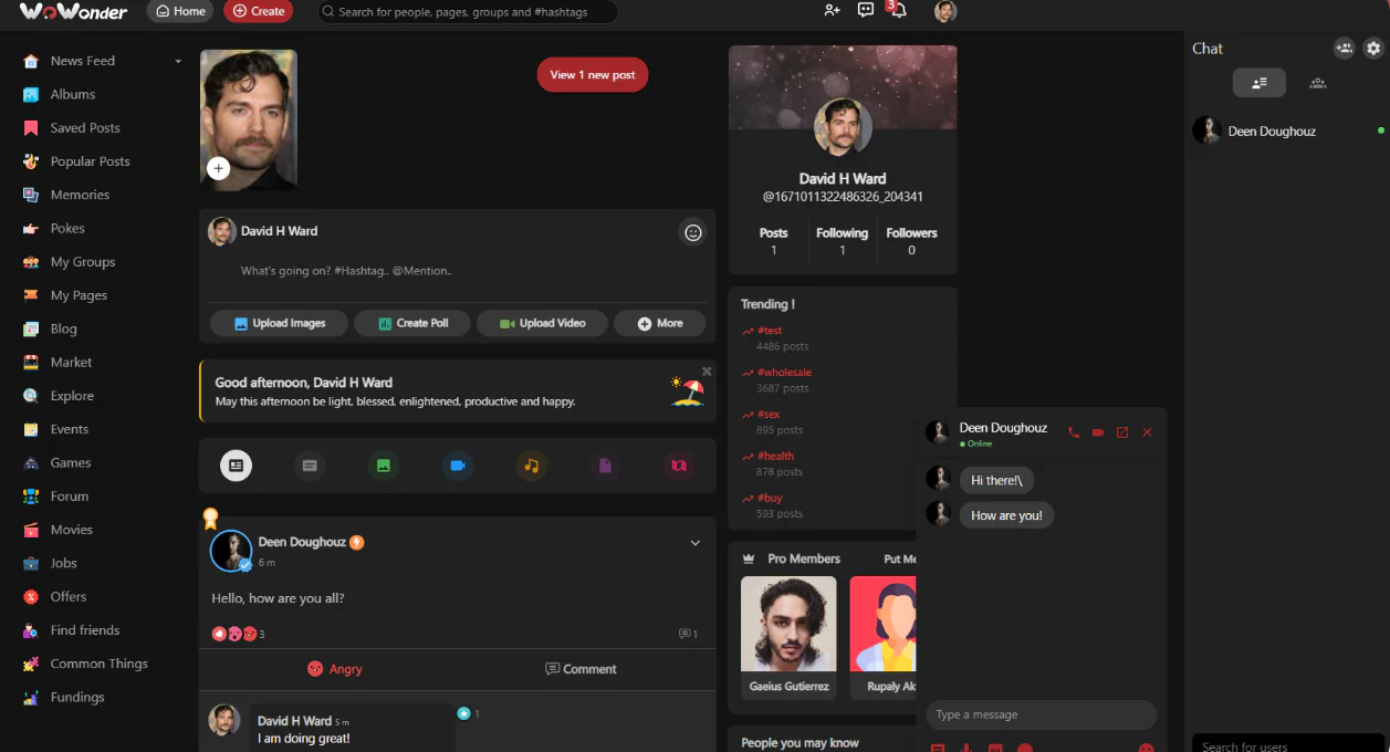 WoWonder - PHP Social Network Platform